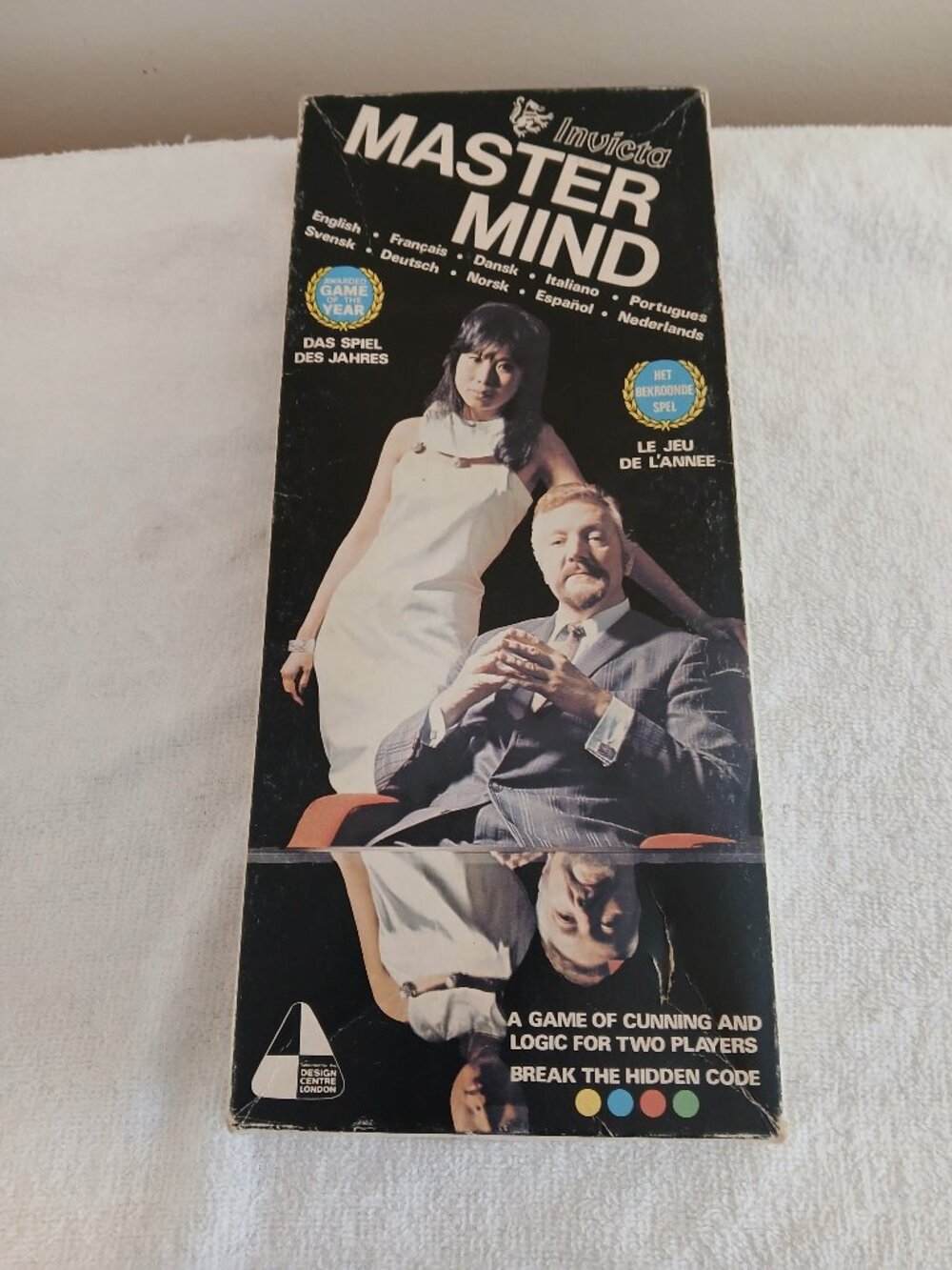 Vintage 1972 Mastermind Game by Invicta No. 3016